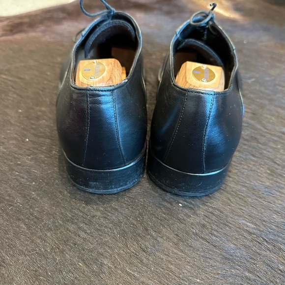 Bruno Magli MAIOCO LEATHER OXFORD - BLACK men’s shoes 11 W WIDE - Picture 4 of 8